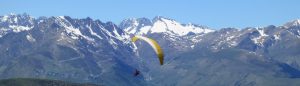 paragliding in the Pyrenees