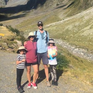 family wildlife walk in the Pyrenees